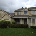 Properly painting cedar sided homes.