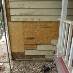 Properly painting cedar sided homes.