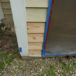 Properly painting cedar sided homes.