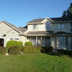 Properly painting cedar sided homes.